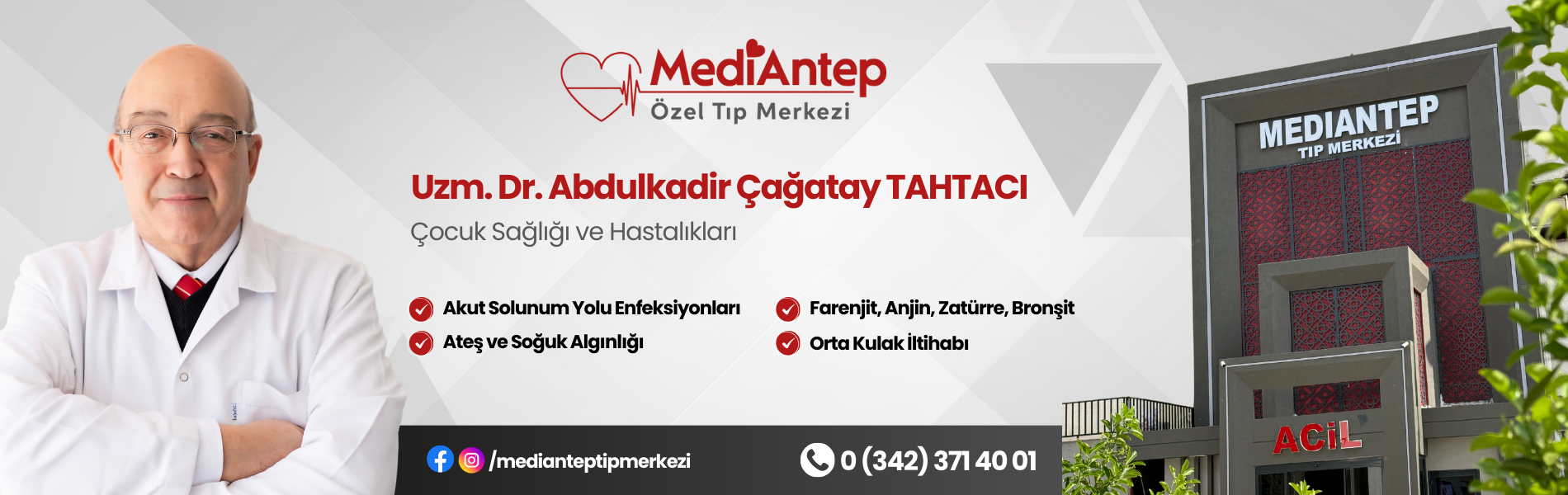 Özel MediAntep Tıp Merkezi tanıtım görseli 4