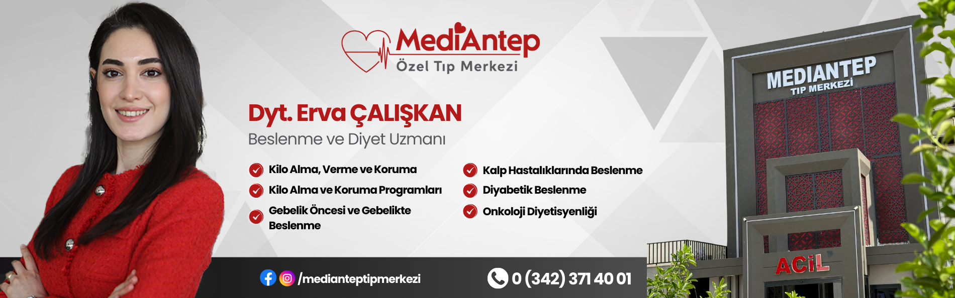 Özel MediAntep Tıp Merkezi tanıtım görseli 3