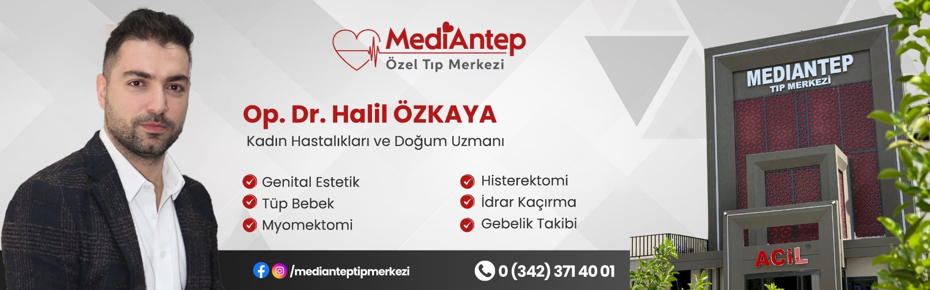 Özel MediAntep Tıp Merkezi tanıtım görseli 1